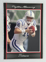 2007 Bowman Football Card #12 Peyton Manning Indianapolis Colts