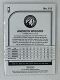 2019-20 Panini NBA Hoops Purple #110 Andrew Wiggins Minnesota Timberwolves