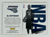 2013-14 Panini Prestige NBA Materials Relic Al Jefferson #25 Charlotte Bobcats