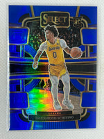 2023-24 Panini Select Silver Rookie Jalen Hood-Schifino #99 Los Angeles Lakers