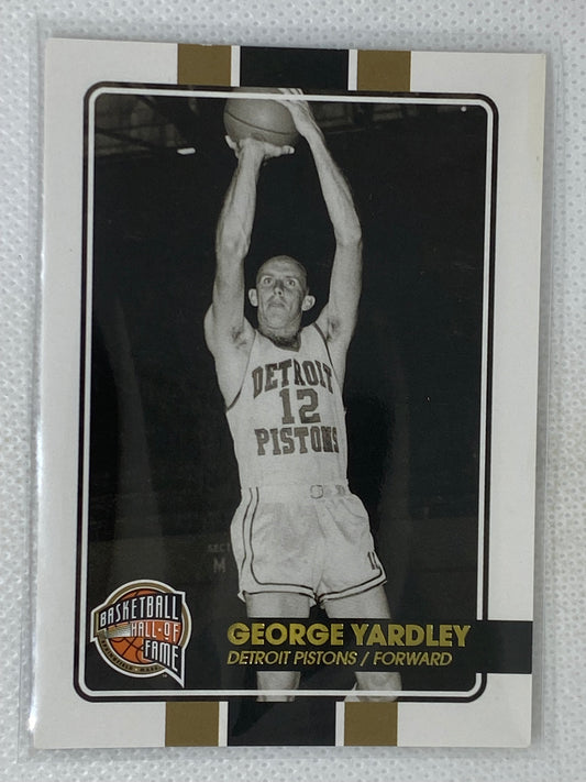 2009-10 Panini Basketball Hall of Fame George Yardley /599 #94 Detroit Pistons