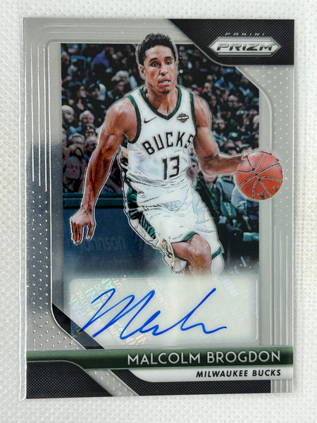 2018-19 Panini Prizm Rookie Signatures Malcolm Brogdon Rookie #S-MGB