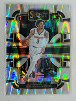 2023-24 Panini Select Silver Tectonic Julian Strawther #78 Denver Nuggets