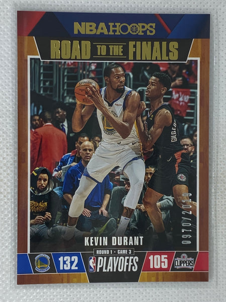 2019-20 Panini NBA Hoops Road to the Finals First Round /2019 Kevin Durant #18