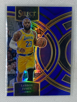 2023-24 Panini Select LeBron James Premier Silver Prizm #135 Los Angeles Lakers