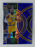 2023-24 Panini Select LeBron James Premier Silver Prizm #135 Los Angeles Lakers