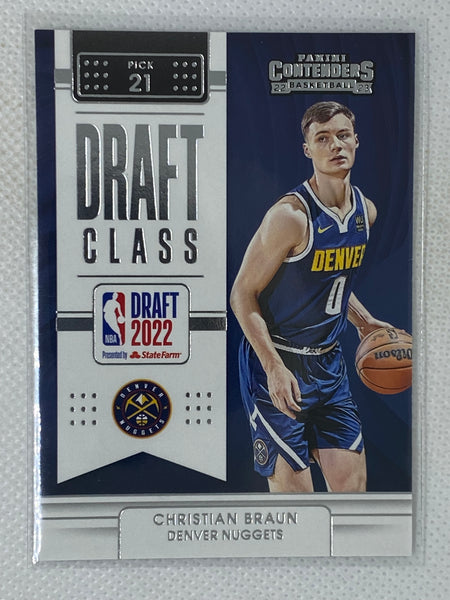 2022-23 Panini Contenders Draft Class Contenders #21 Christian Braun