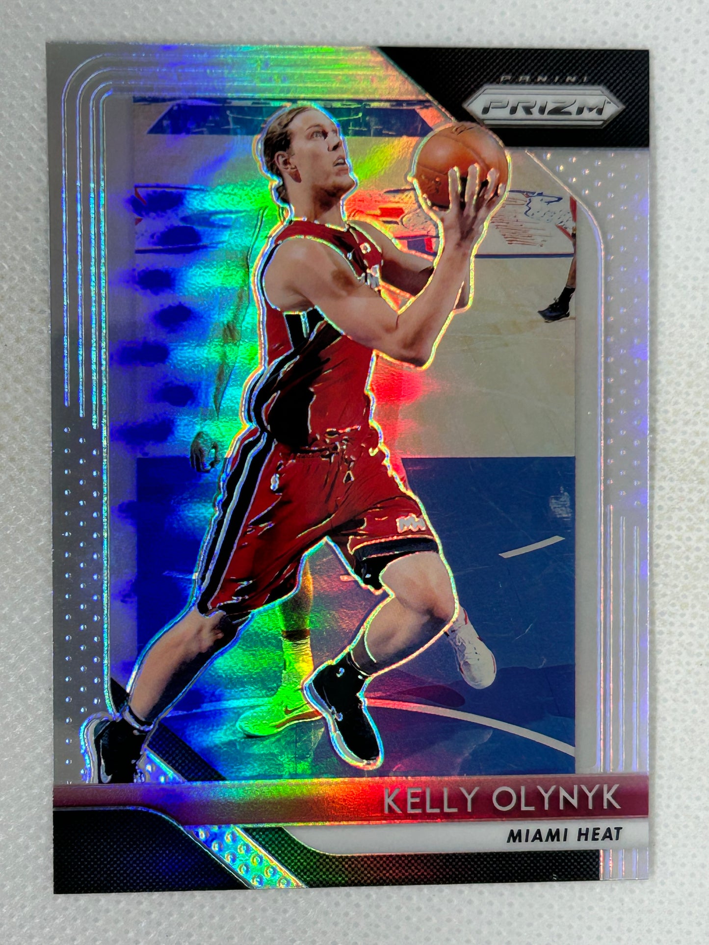 2018-19 Panini Prizm Silver Kelly Olynyk #236 Miami Heat