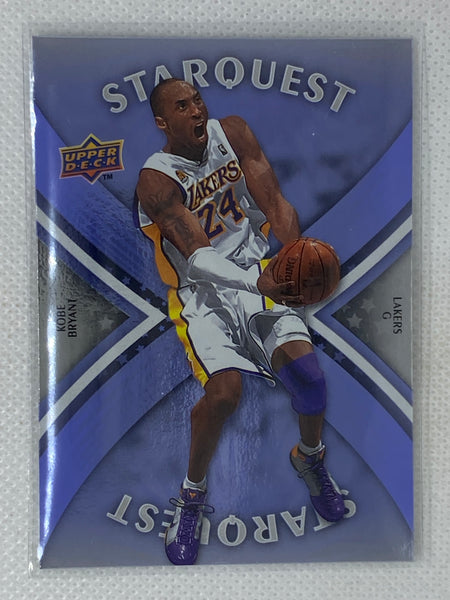 2008-09 Upper Deck Cyan RARE Starquest Kobe Bryant #SQ-5 Los Angeles Lakers