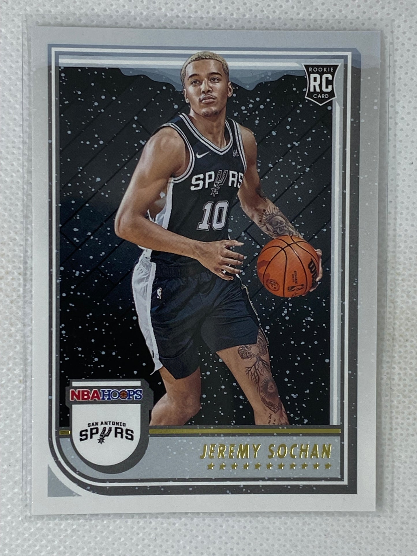 2022-23 Panini Hoops Winter Jeremy Sochan #239 San Antonio Spurs