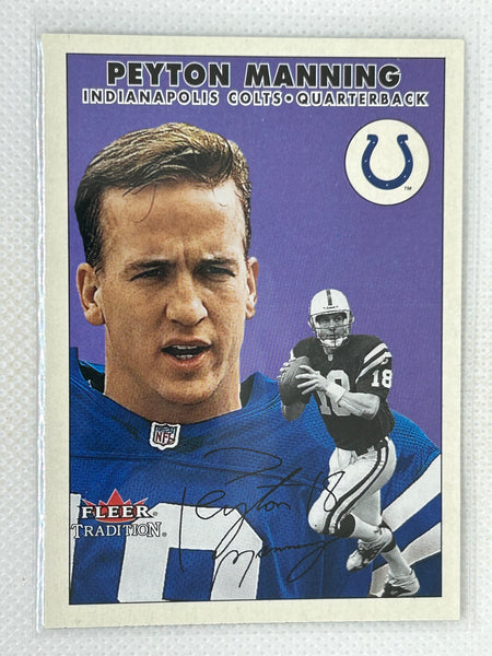 2000 Fleer Tradition #134 Peyton Manning Indianapolis Colts