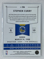 2020-21 Panini Chronicles #106 Stephen Curry Golden State Warriors