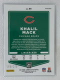 2021 Panini Donruss Optic Khalil Mack Blue Prizm Parallel #80 /179 Chicago Bears