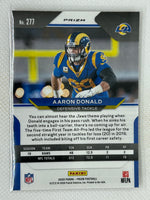 2020 Panini Prizm Red Cracked Ice #277 Aaron Donald Los Angeles Rams