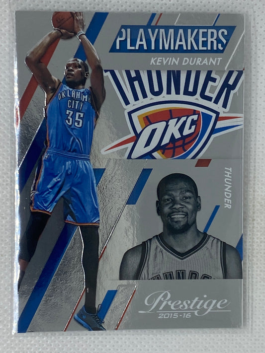 2015-16 Prestige Playmakers #20 Kevin Durant Oklahoma City Thunder