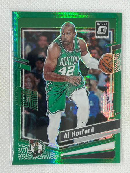 2023-24 Panini Optic Hyper Green #76 Al Horford Boston Celtics