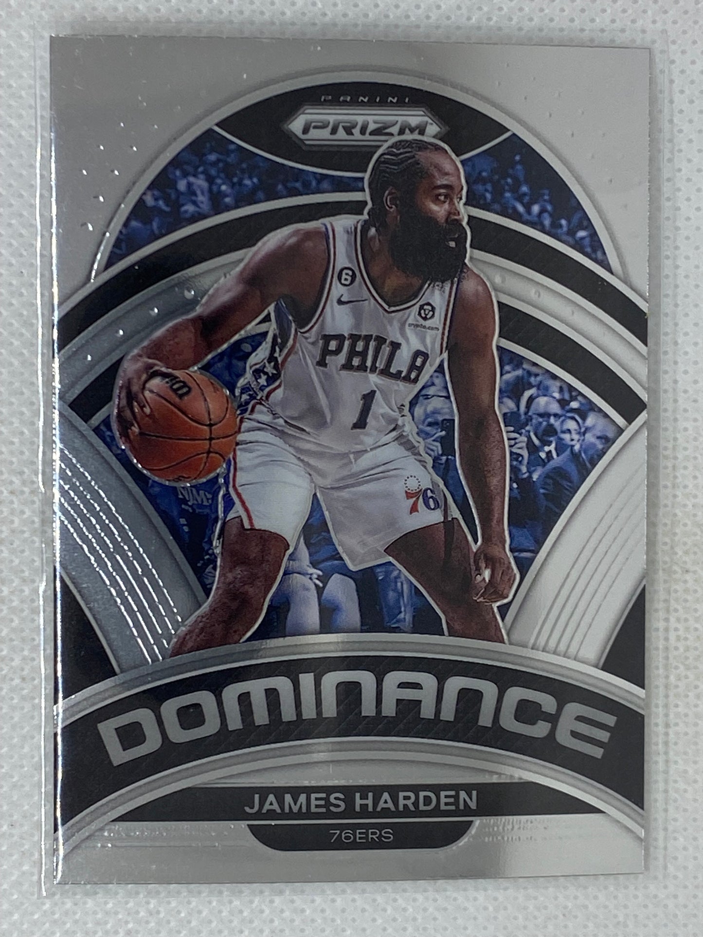 2022-23 Panini Prizm Dominance James Harden #25 Philadelphia 76ers