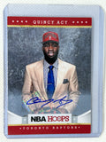 2012-13 Panini Hoops Quincy Acy Rookie Autograph #293 Toronto Raptors