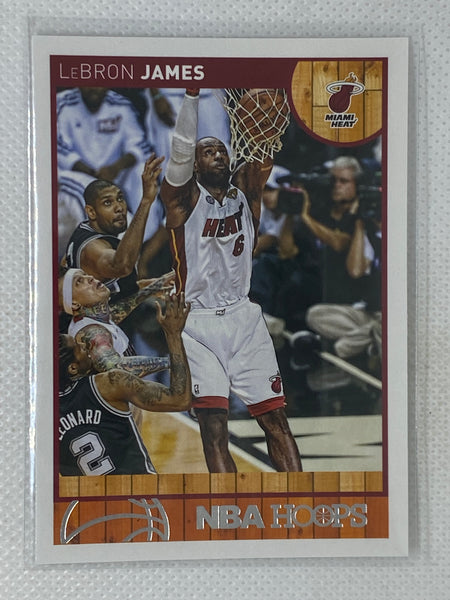 2013-14 Panini Hoops LeBron James #62 Miami Heat