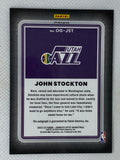 2022-23 Panini Donruss Optic John Stockton Green Wave Opti-Graphs Autograph #OG-JST Utah Jazz