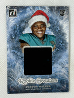 2022 Panini Donruss Football RHS-25 Travon Walker Rookie Sweaters Card Jacksonville Jaguars