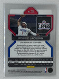 2021-22 Panini Prizm Reggie Jackson #213 Los Angeles Clippers