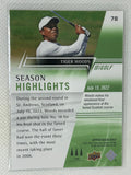 2024 Upper Deck Season Highlights Tiger Woods #78