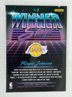 2018-19 Panini Donruss Winner Stays #18 Magic Johnson Los Angeles Lakers