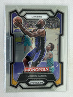 2023-24 Panini Prizm Monopoly Lebron James #40 Los Angeles Lakers