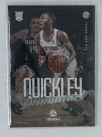 2020-21 Panini Chronicles Luminance Immanuel Quickley Rookie New York Knicks #140