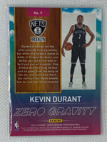 2019-20 NBA Hoops Premium Stock Kevin Durant ZERO GRAVITY Brooklyn Nets #9 🔥