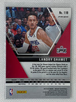 2019-20 Panini Mosaic Genesis Prizm Landry Shamet #118 Los Angeles Clippers