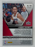 2019-20 Panini Mosaic Genesis Prizm Landry Shamet #118 Los Angeles Clippers