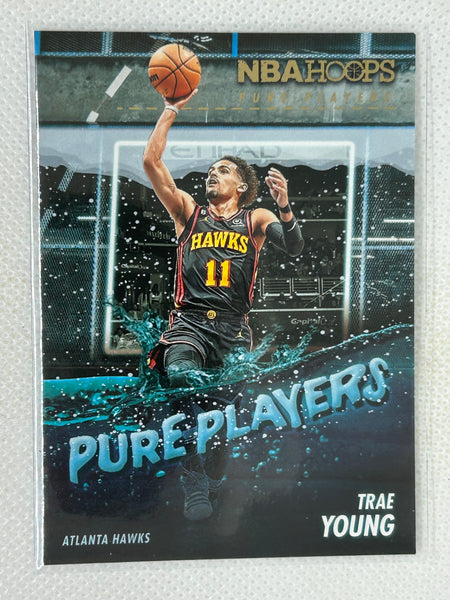 2023-24 Panini Hoops Winter Pure Players #10 Trae Young Atlanta Hawks