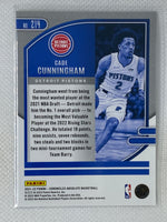 2021-22 Chronicles Absolute Memorabilia Cade Cunningham Rookie Card #214 Detroit Pistons