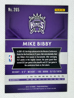 2015-16 Panini Prizm #265 Mike Bibby Sacramento Kings Signed Card