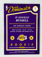 2015-16 Panini Donruss Elite Dominators Rookie /999 #16 D'Angelo Russell Los Angeles Lakers