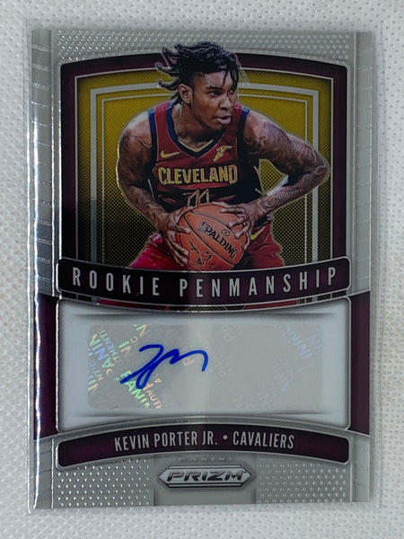2019-20 Panini Prizm Kevin Porter Jr #RP-KPJ Rookie RC Penmanship Autograph Cleveland Cavaliers