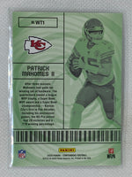 2020 Panini Contenders Football Winning Ticket Patrick Mahomes II #WT1 Kansas City Chiefs