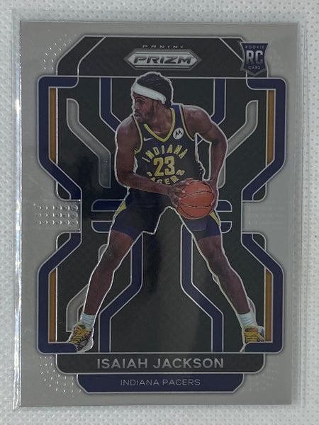 2021-22 Panini Prizm Rookie Isaiah Jackson #309 Indiana Pacers
