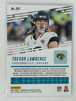 2021 Panini Chronicles Prestige Bronze Rookie #201 Trevor Lawrence Jacksonville Jaguars