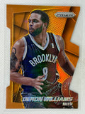 2014-15 Panini Prizm Orange Die-Cut Prizm /139 Deron Williams #81 Brooklyn Nets