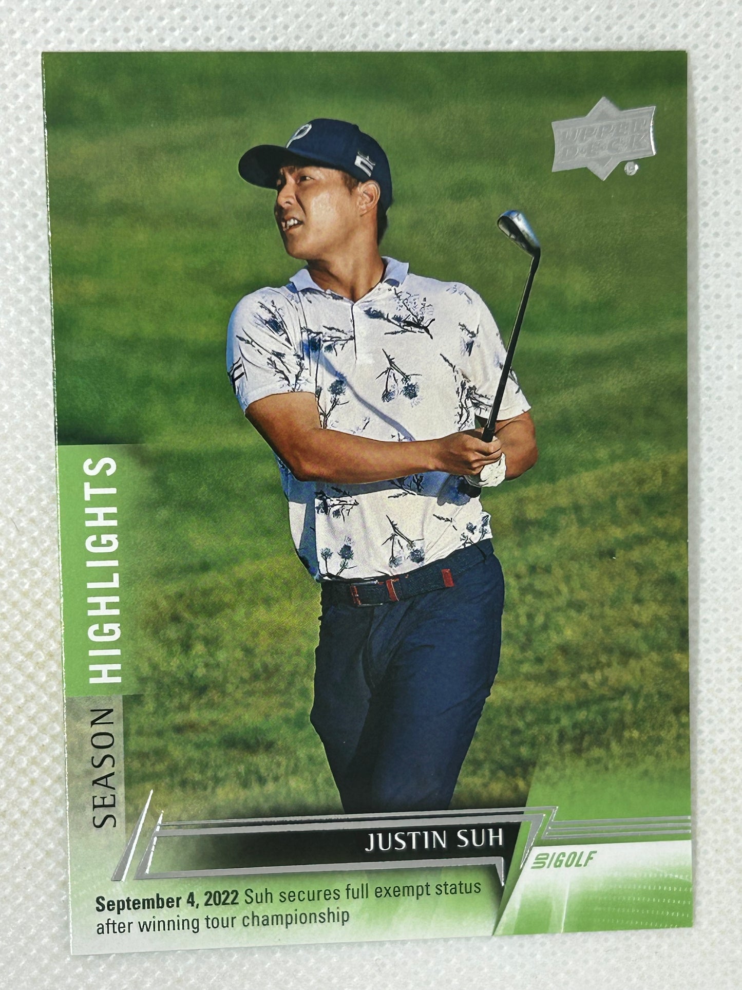 2024 Upper Deck Season Highlights Justin Suh #83