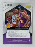 2020-21 Panini Prizm Magic Johnson Fast Break Silver Prizm Autograph #FBA-MJO Los Angeles Lakers