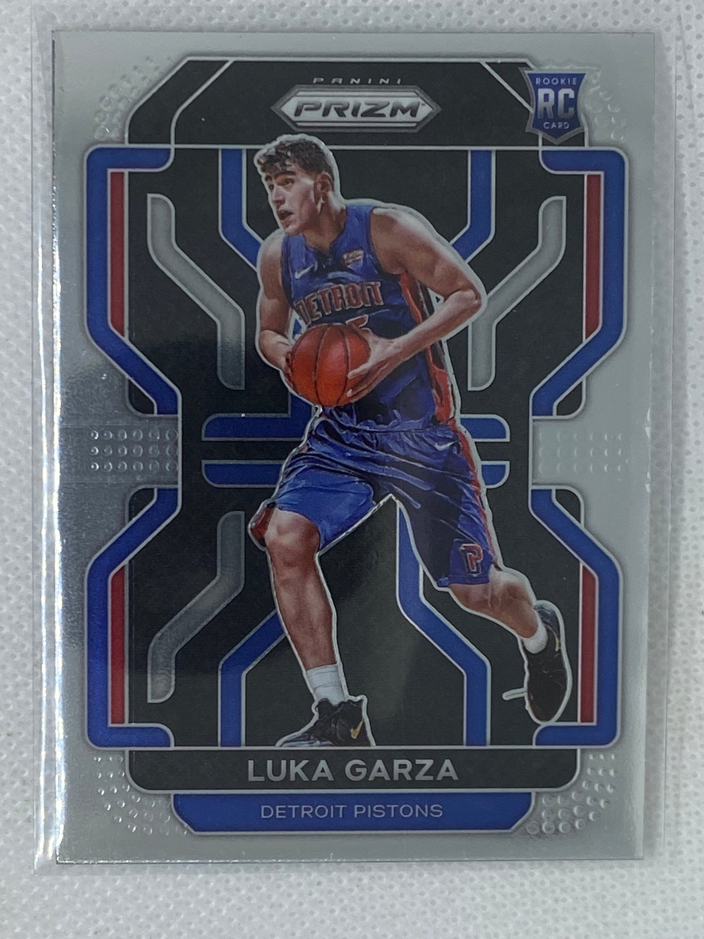 2021-22 Prizm Basketball Luka Garza #303 Rookie Base Panini Detroit Pistons