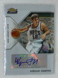 2004-05 Topps Finest Chrome Rookie Card Autograph Nenad Kristic #181 /299 New Jersey Nets