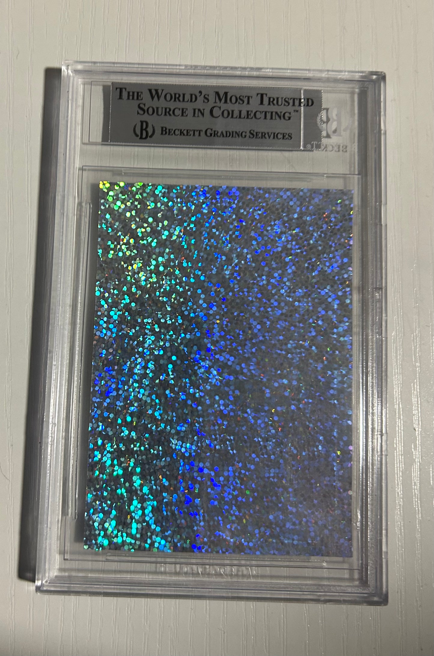 2019 Leaf Flash of Brilliance Pre-Production Proof Prismatic Gold Hudson Head 1/1 Beckett Slab