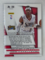 2014-15 Panini Prizm Green Prizm Allen Iverson #184 Philadelphia 76ers