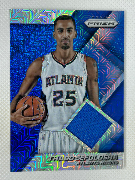 2014-15 Panini Prizm Blue Mojo Prizm Relic Thabo Stefolosha #54 Atlanta Hawks