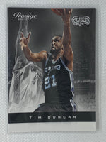 2012-13 Panini Prestige Tim Duncan #40 San Antonio Spurs